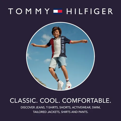 Miniatura 3 de Tommy Hilfiger Boys' Revolution Slim Straight Leg Stretch Jean