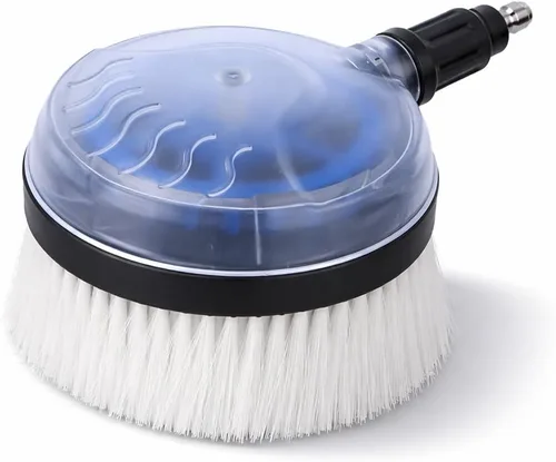 Cepillo de lavado giratorio para lavadoras a presión, cepillo giratorio para lavado de autos de alta presión, cepillo giratorio de 360 grados en