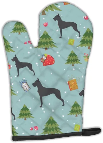 Miniatura 37 de Caroline's Treasures BB4872OVMT - Guante de horno de Navidad Affenpinscher resistente al calor, grueso para sartenes calientes y horno, manopla