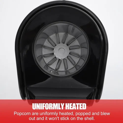 Miniatura 6 de BESTOYARD Small Home Popcorn Machine 110v Air Popcorn Maker Abs Plastic Snack Maker for Domestic Use White for Healthy Oil-free Popping