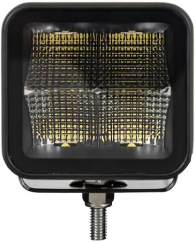 Miniatura 4 de Buyers Products 1492236 - Luz de inundación LED ultra brillante sin bordes, de 3 pulgadas de ancho, lente cuadrada, luz de punto/niebla para barra