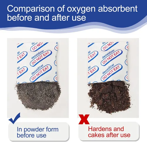 Miniatura 8 de auhanth 100 paquetes de absorbentes de oxígeno de 300 CC (10 paquetes de 10), absorbentes de oxígeno de grado alimenticio para almacenamiento