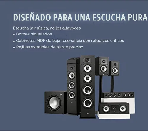 Miniatura 5 de Polk Monitor XT70 - Altavoz de torre grande, altavoces estéreo para el hogar, audio de alta resolución, compatible con Dolby Atmos y DTS:X, tweeter