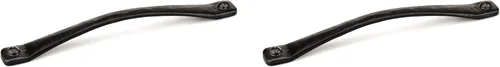 Miniatura 8 de Richelieu Hardware BP9464128900 Sheffield Collection - Tirador arqueado tradicional de centro a centro, color negro mate, para puertas de granero