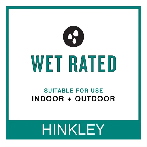 Miniatura 9 de Hinkley Bromley Collection - Linterna pequeña de pared LED de 4 W, color negro museo