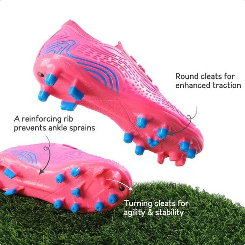 Miniatura 2 de Dream Pairs - Zapatos de fútbol para niños y niñas, zapatos de fútbol para niños pequeñosniños grandes