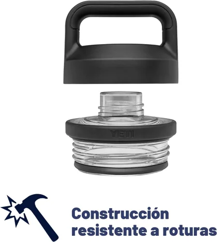 Miniatura 4 de YETI Rambler - Botella de 36 onzas, aislada al vacío, a prueba de fugas, de acero inoxidable con tapón para sorbos Aislamiento al vacío Azul marino