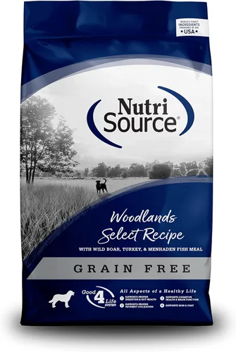 Miniatura 8 de NutriSource Alimento seco para perros sin granos, bocados pequeños, pollo y guisantes, 4 libras