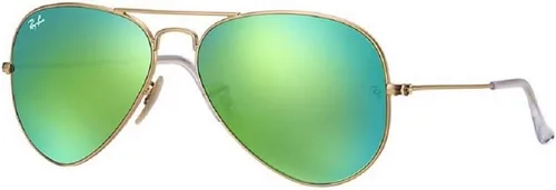 Miniatura 71 de Ray-Ban RB3025 - Lentes de sol de aviador de metal para hombre y mujer + paquete con kit de cuidado de gafas iWear de diseñador