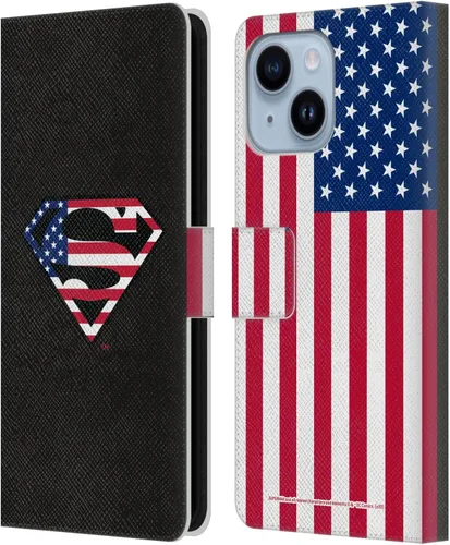 Miniatura 137 de Head Case Designs Funda de piel con licencia oficial de Superman DC Comics con logotipos negros y rojos compatible con Apple iPhone 11