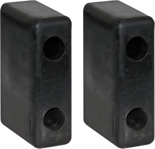Miniatura 4 de Buyers Products B5760 - Parachoques de goma moldeada, 2 x 2-1/4 x 7-3/4 pulgadas, juego de dos parachoques para protección de camiones y remolques