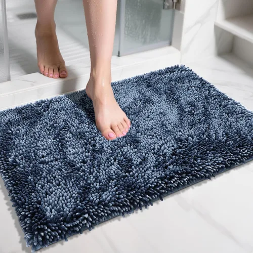 Miniatura 125 de Yimobra - Alfombra grande para baño antideslizante de 36x24 pulgadas, extra gruesa y suave, absorbente de felpilla, alfombras de baño lavables a