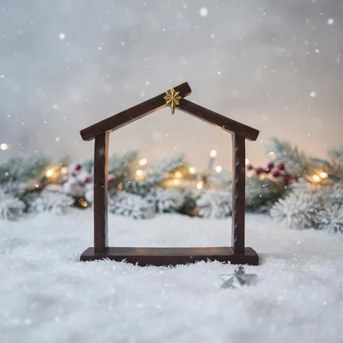 Miniatura 6 de Comfy Hour Figurilla, decoración de pesebre navideño