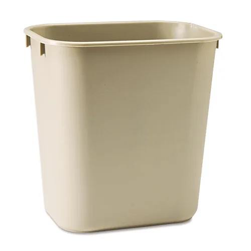Miniatura 7 de Rubbermaid Commercial Products - Basurero de escritorio de resina plástica Azul