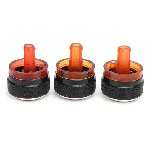 Miniatura 7 de Perilla de control de clima de CA, 3 piezas de aire acondicionado de automóvil, interruptor de control de ventilador de CA, botón de reemplazo