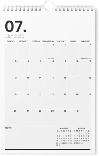 Miniatura 12 de Karto Wall Calendar 2026-2027 - Vertical 8.5x11 inch July 2026 to December 2027 - Boost Your Productivity and Easy Planning with the Aesthetic
