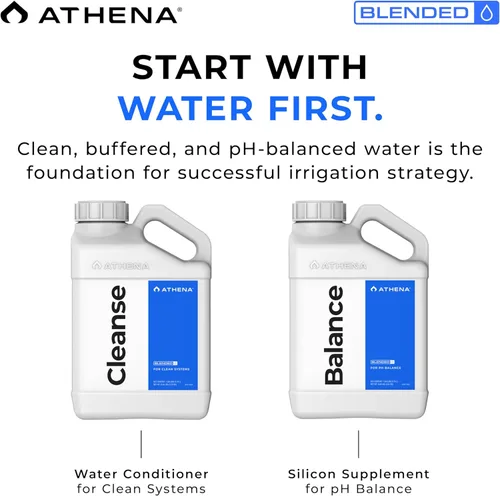 Miniatura 2 de Athena Blended Cleanse Limpiador de sistema seguro para plantas para hidroponía Solución descalcificadora y limpiador de línea de riego 1 galón