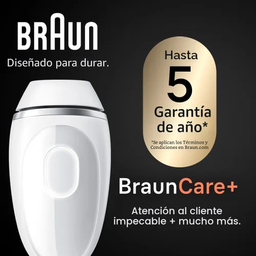 Miniatura 6 de Braun IPL Mini, Seda·Expert Mini, Depilación IPL para Mujeres y Hombres, Reducción permanente del vello láser en casa, IPL1111