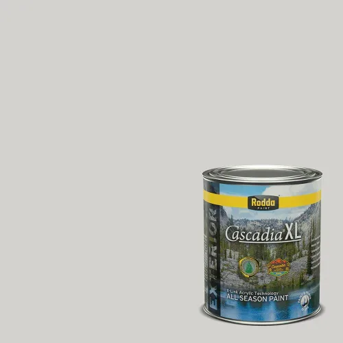 Miniatura 15 de Rodda Paint CASCADIA XL Pintura e imprimación satinada para exteriores en uno, cuarto de galón, Metropolis Mood