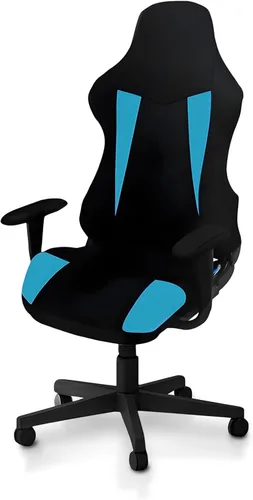 Miniatura 12 de Fundas para Sillas Gaming Solamente, Elásticas Suaves Gruesas de Malla Transpirable Resistentes a Rayones Funda de Asiento para Silla Gaming con 2