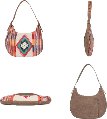Miniatura 2 de Montana West Aztec Tapestry Collection Tote Bag Western Shoulder Handbag for Women