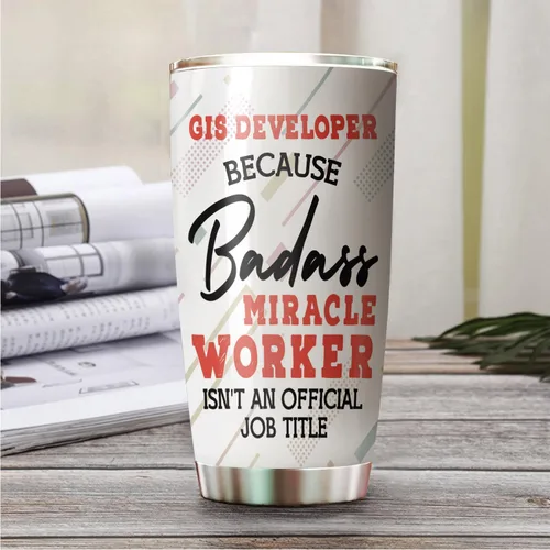 Miniatura 2 de Miracle Worker - Vaso de acero inoxidable de 20 onzas, regalos divertidos a granel para oficina, mujeres, hombres, amigos de trabajo, compañeros