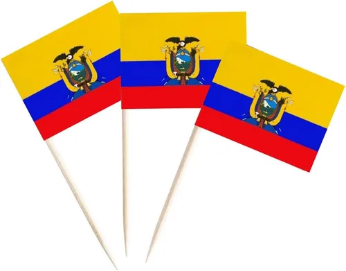 Miniatura 16 de JAVD CYPS - 100 banderas de palillo de dientes de las Bahamas, mini palillo pequeño para cupcakes, banderas de las Bahamas, decoración de fiesta