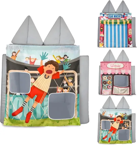 Panel de juego para sofá modular de juegos para niños pequeños (sofá no incluido) (trío de acción y juego)
