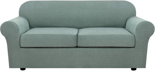 Miniatura 137 de H.VERSAILTEX - 3 fundas de sofá elásticas para 2 cojines de sofá. Fundas para muebles de sala de estar (funda base más 2 fundas de cojín de asiento)