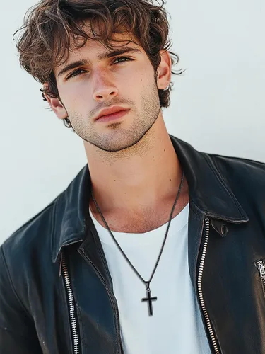 Miniatura 2 de U7 Collar de cruz simple para hombres y mujeres, acero inoxidable, plateado, negro, oro, cruz latina, colgante, grabable, longitud de 22 a 24