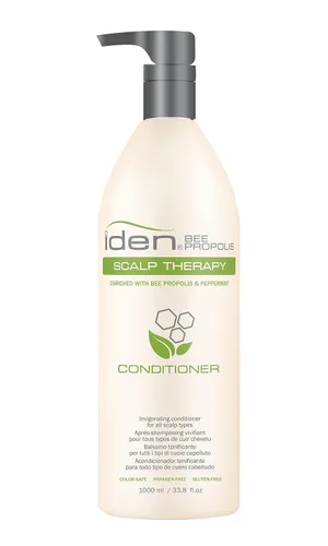 IDEN Bee Propolis - Acondicionador de terapia para cuero cabelludo sensible, alivia la irritación, promueve un cuero cabelludo saludable, 33.8 onzas