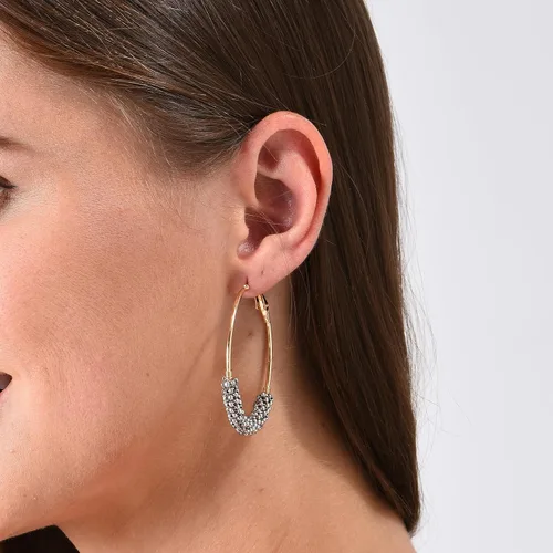 Miniatura 4 de Jinxiuge Juego de 6 pares de aretes de aro con cuentas para mujer, hechos a mano