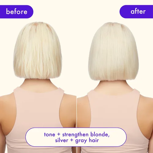 Miniatura 10 de amika bust your brass cool blonde strength repair shampoo