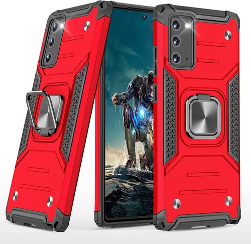 Miniatura 62 de YmhxcY Funda para Galaxy Note 8, funda para Galaxy Note 8 con protector de pantalla curvado 3D, fundas de grado armadura con soporte giratorio