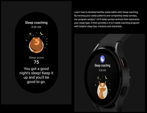 Miniatura 9 de Samsung Electronics Galaxy Watch 4 Classic 1.811in Smartwatch con monitor ECG Tracker para salud, fitness, correr, ciclos de sueño, detección