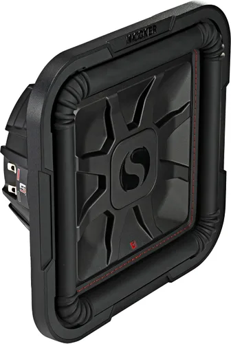 Miniatura 2 de KICKER 46L7T124 L7T L7-Thin Subwoofer de 12 pulgadas (11.8 in), bobina de voz doble, 4 ohmios, 600 vatios