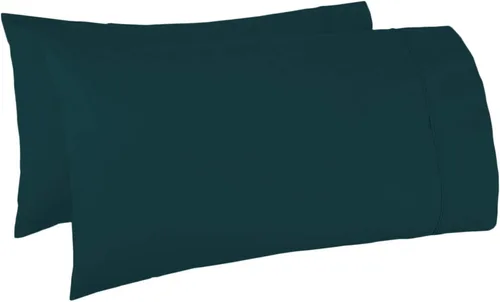 Miniatura 14 de Kamas - Juego de 2 fundas de almohada estándar de gran tamaño para adaptarse a tus almohadas de gran tamaño, grandes y reforzadas, 100% algodón