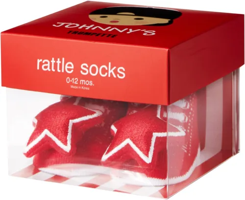 Miniatura 2 de Trumpette Baby Boys Rattle Socks-1 Pair