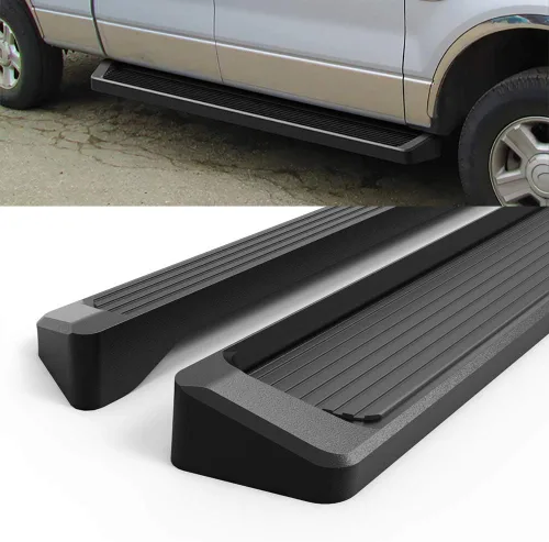 Miniatura 4 de HD Ridez Estribo de 6 pulgadas, color negro, compatible con Ford F150 SuperCrew Cab 2004-2008 (barras laterales de barra nerf)