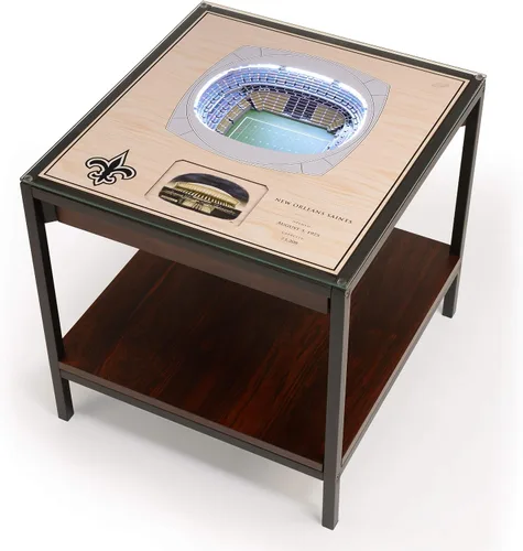 Miniatura 12 de YouTheFan NFL - Mesa auxiliar iluminada StadiumViews de 25 capas