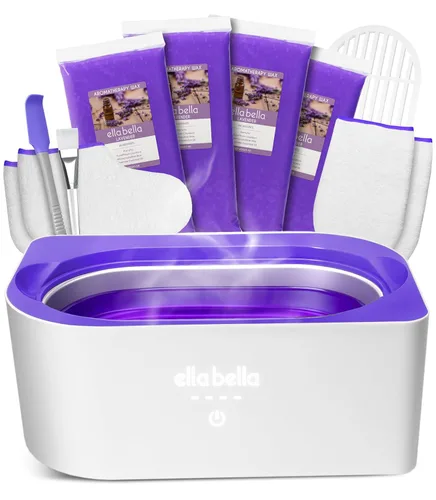 Miniatura 7 de Máquina de Cera de Parafina ELLA BELLA® para Manos y Pies • Calentador de Cera de Parafina • Todo en un Kit – Repuestos de Cera de Parafina