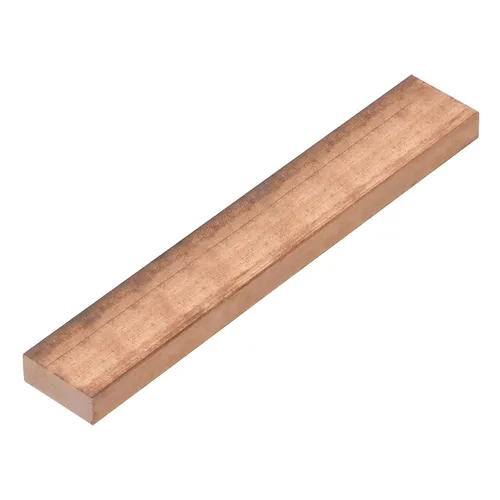 Miniatura 45 de MECCANIXITY 1 barra plana de cobre de 12 x 1 pulgada, barra de cobre de 1/4 pulgadas de grosor para proyectos arquitectónicos de sistemas de puesta