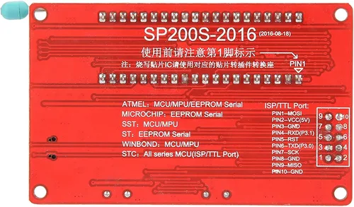 Miniatura 5 de Versión mejorada de los programadores SP200SE/SP200S SP200SE/SP200S de los chips de memoria de la serie EEPROM de SCM/24/93