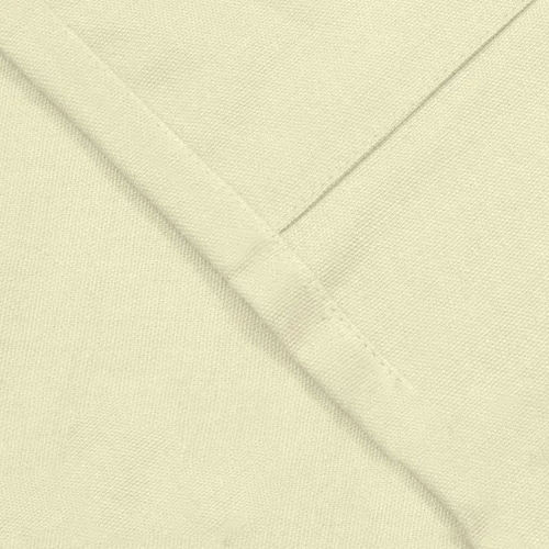 Miniatura 8 de Linenwalas Juego de 2 paneles de cortinas semitraslúcidas de lino de algodón de 84 pulgadas de largo, elegante bolsillo para barra y bucles