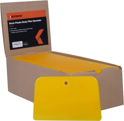 Miniatura 9 de KREFINISH Tabla de Mezcla de Masilla Corporal Hojas de Papel Desechable para Tabla de Mezcla, Almohadilla de Mezcla Superior para Mezcla de Masilla