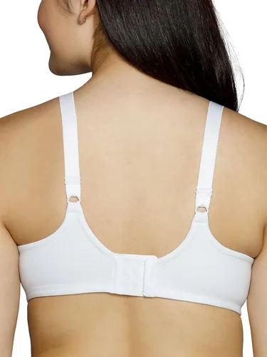 Miniatura 3 de Vanity Fair Brasier de realce de espalda completa para mujer con encaje, tela elástica en 4 direcciones, copas ligeramente forradas hasta DD