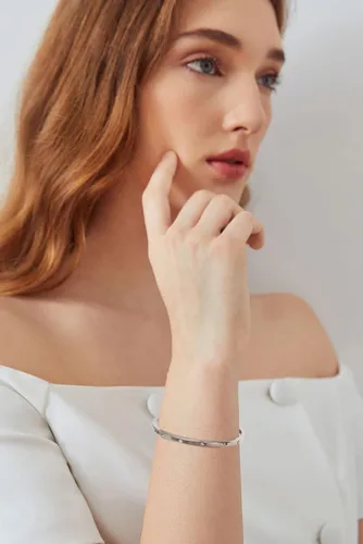 Miniatura 5 de WOWORAMA Pulseras deslizantes ajustables para mujer, pulsera de amistad para mujer, pulsera bolo de oro, oro blanco, oro rosa