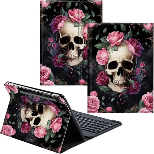Miniatura 87 de Funda para Samsung Galaxy Tab S6 Lite 2022/2020 Teclado inalámbrico desmontable y cubierta de cuero PU Funda protectora para tableta para Samsung