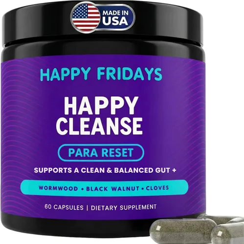 para Reset - Ajenjo, nogal negro, limpieza de clavo para humanos. con ajo y hoja de orégano - Limpieza y desintoxicación - Suplemento de hierbas