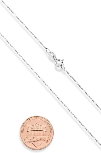 Miniatura 4 de Miabella Italian 925 Sterling Silver or 18Kt Yellow Gold Over Silver Cross Necklace for Women, Small Cross Pendant on 18 Inch Chain Made in Italy